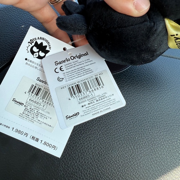 *Rare!* Sanrio Bad Badtz-Maru 30th Anniversary Plush Keychain - Picture 3 of 3